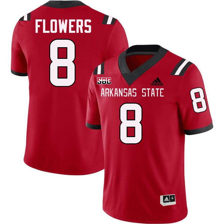 Josh Flowers Arkansas State Jersey,Arkansas State Red Wolves Football Uniforms,Jersey-Red Josh Flowers Arkansas State Jersey,Arkansas State Red Wolves Football Uniforms,Jersey-Red